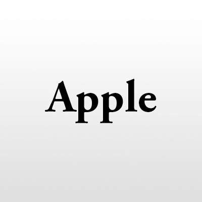 Apple Apple